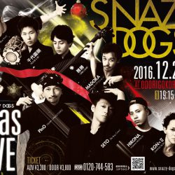 SNAZZY DOGS【200名限定X’mas LIVE】12/25開催決定！！