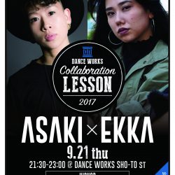 ASAKI+EKKA【コラボレッスン】開催