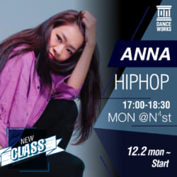【NEW】 ANNA/HIPHOP ※2019.12.1(mon)～start!!