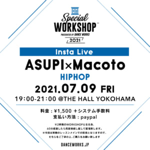 [LIVE LESSON]  ASUPI＋Macoto / Collaboration WORKSHOP