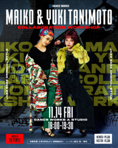 【Collaboration WORKSHOP】MAIKO+谷本有紀 / JAZZ BASE ORIGINAL STYLE